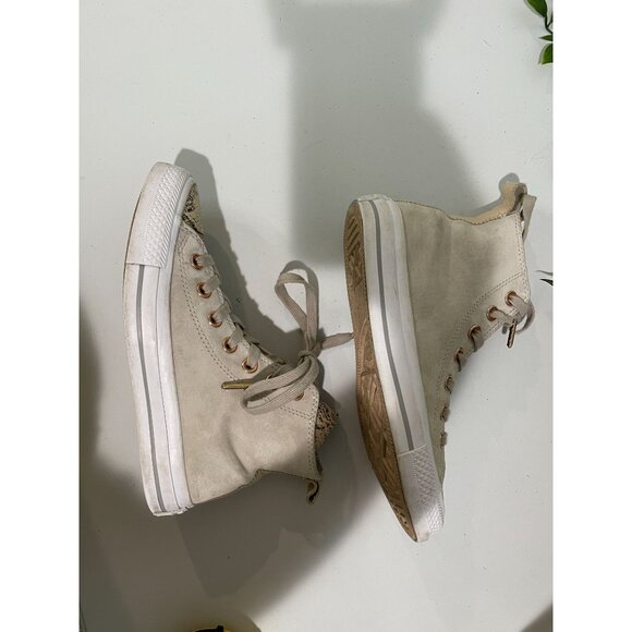 Converse All Star High-Top Snakeskin Sneakers Size 6 - Picture 7 of 14